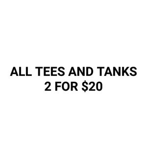 Tees and Tank Promotion!